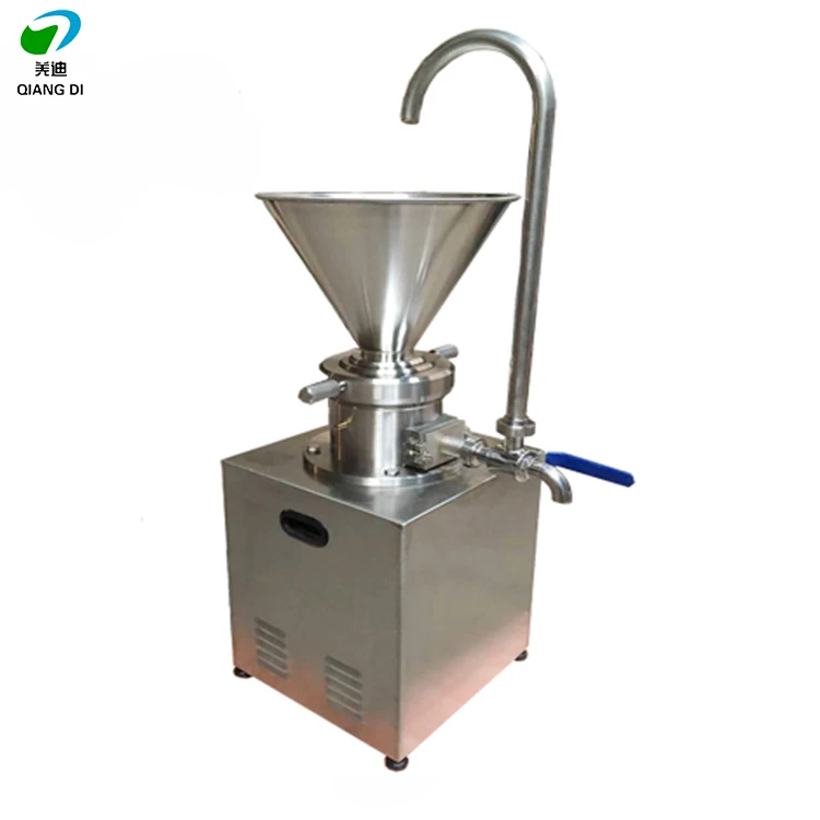 stainless steel vegetable juice tahini peanut butter pepper chilli sauce making machine/colloid mill