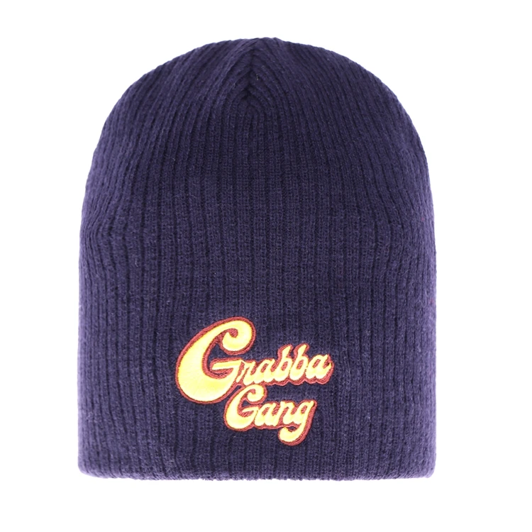 
Wholesale Custom unisex winter outdoor sport cable knit plain striped beanie 