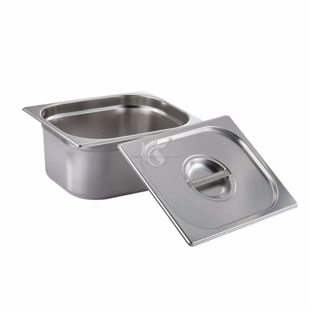 Restaurant Supplies Stainless Steel Gastronomic Equipment GN Pan with Stainless Lid Customized