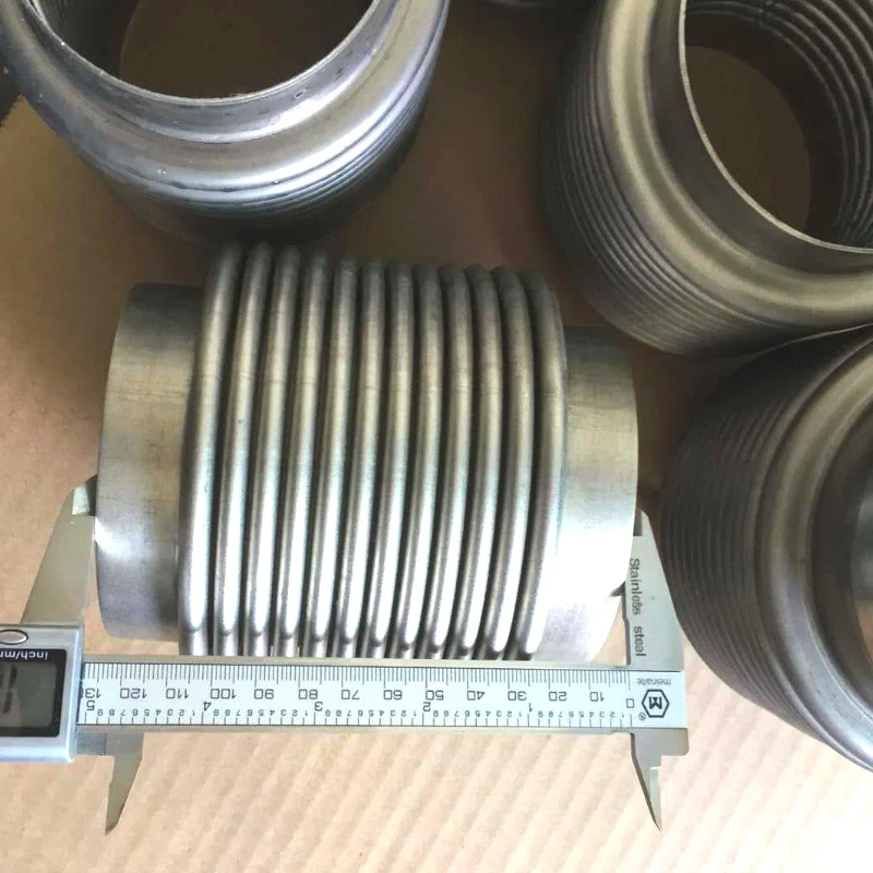 Custom Wt 0.2mm 0.25mm 0.3mm Flexi Joint bellows  titanium bellows pipe