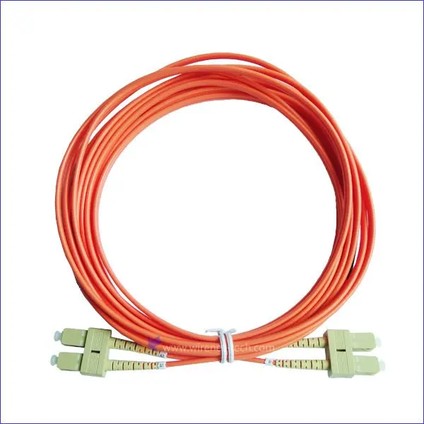 Sc для многомодового дуплекс бронированный патч-кабель волоконно-оптический патч-корд