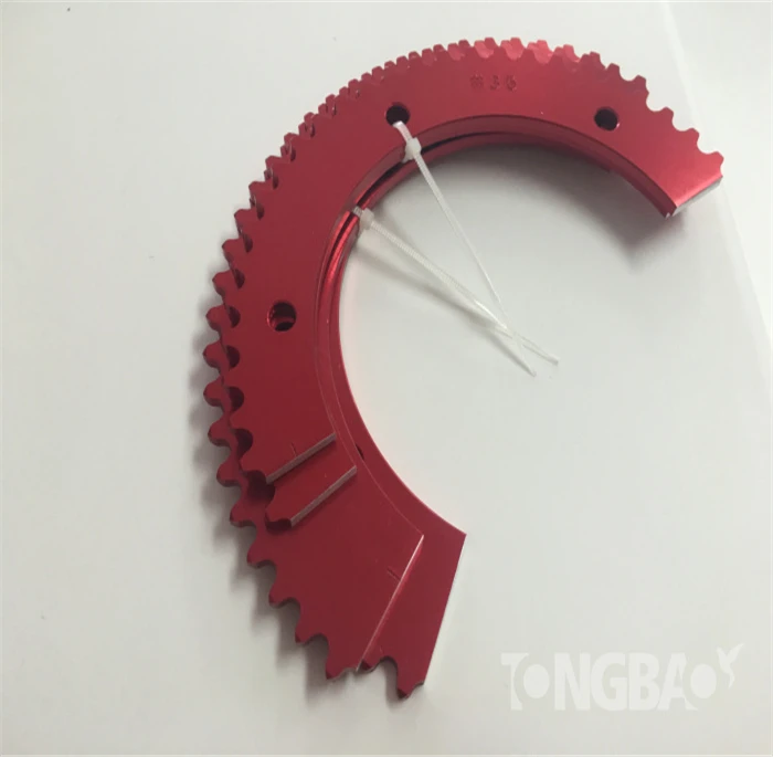 color anodized #35 sprocket for kids mini go kart
