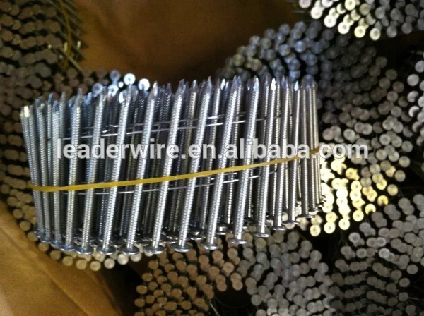 Cheap Price 2.5*50mm RING shank Stainless Steel Pallet Coil Nails
