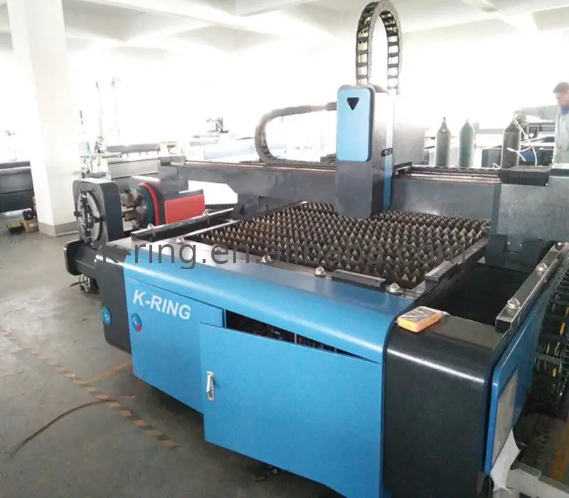 KRING Metal Cutting Stainless Steel 300w 500w Fiber Laser Cutting Machine Price