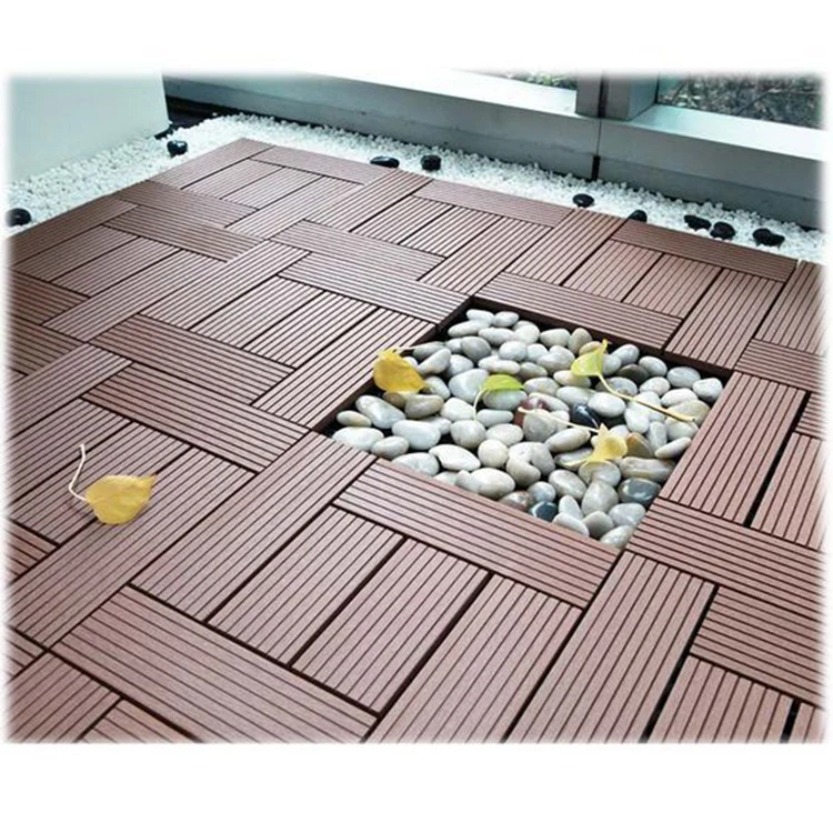waterproof wpc deck parquet dance interlocking wood floor boards tiles in china
