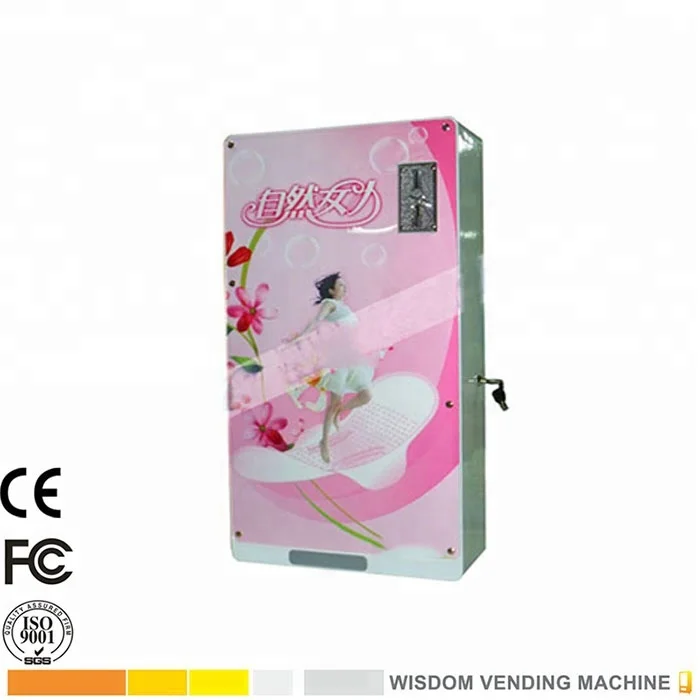 Wall Mounted Women Sanitary Pad/Washing powder/Liquor Vending Machine
