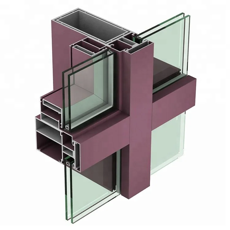 China glass curtain wall/aluminium curtain wall products