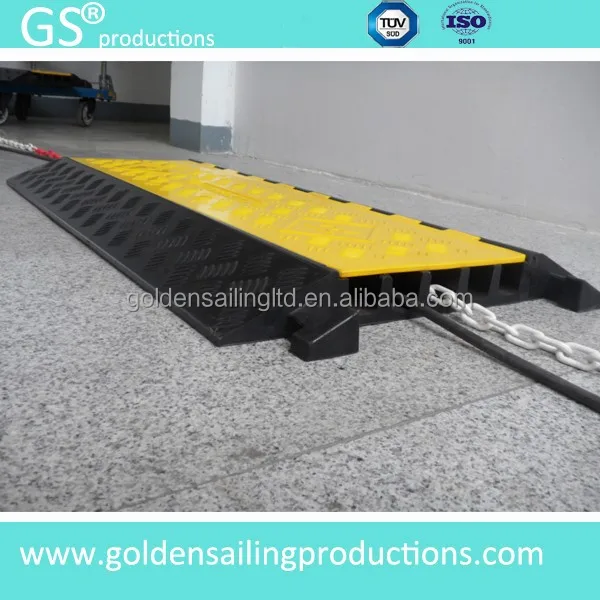 5 Channel cable cover, cable ramp for event cable protection