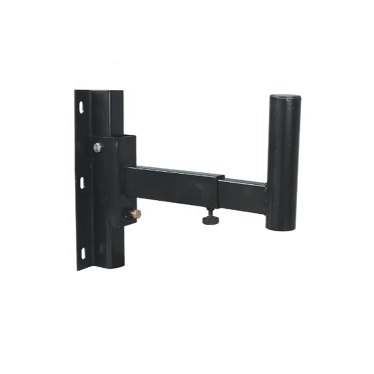 Good quality adjustable length steel speaker stand wall mount bracket SP-15D
