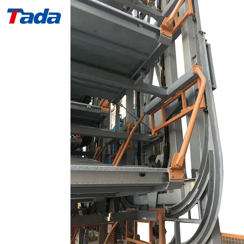 
Vertical rotary parking lift mechanical system 