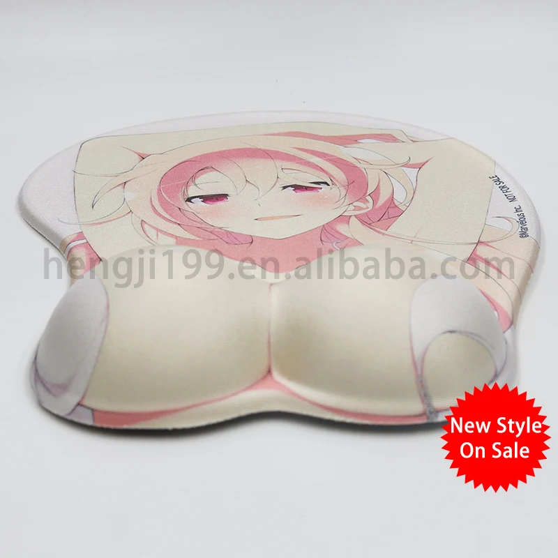 cartoon custom anime boob breast open sexy girl full photo 3d mouse pad