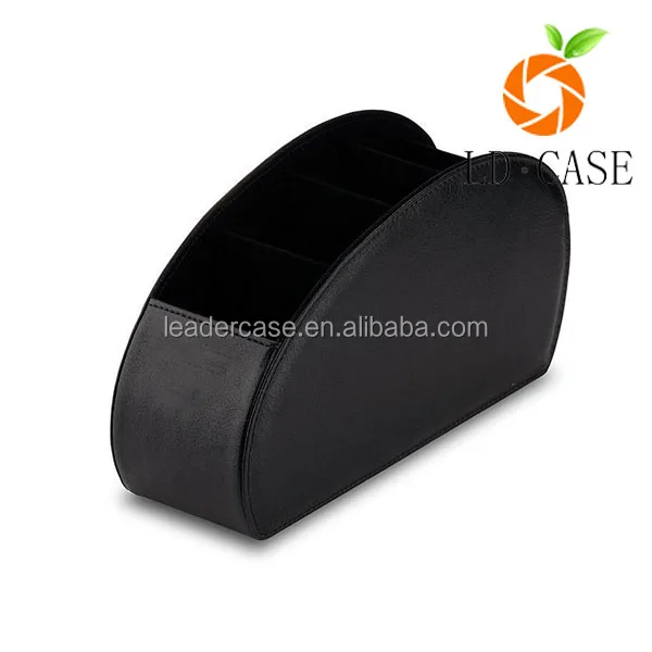 Универсальный кожаный держатель-органайзер с пультом ДУ