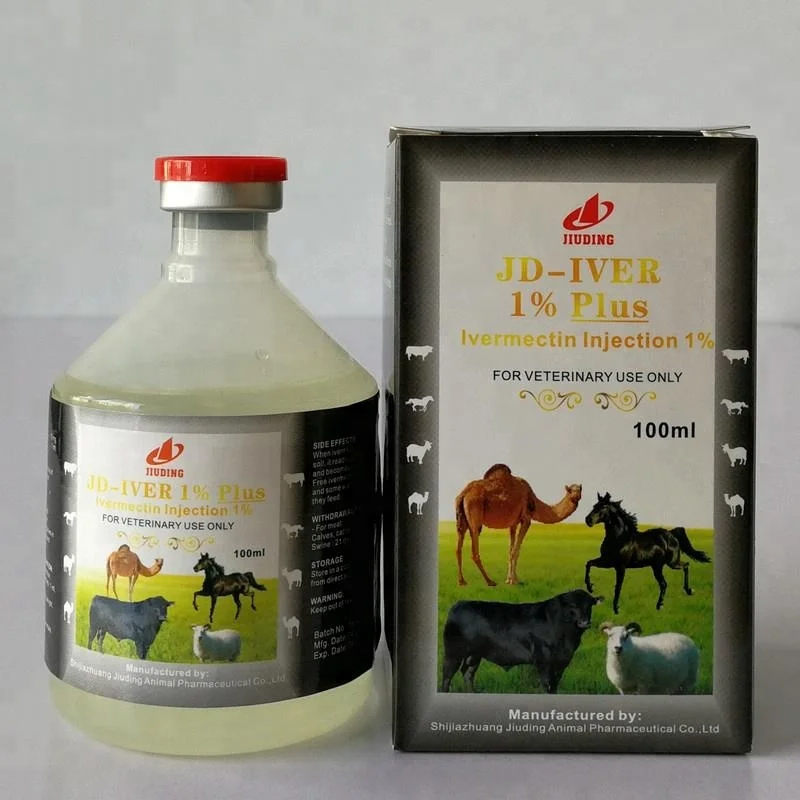 
Veterinary medicine for sheep goat cow ivermection injection for cattle 100ml 