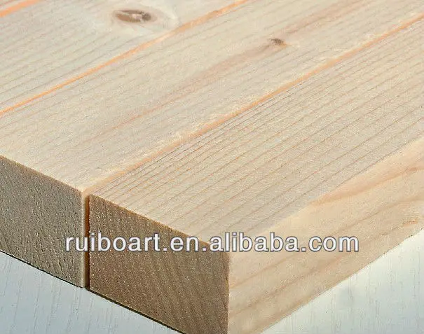 White pine wood strip