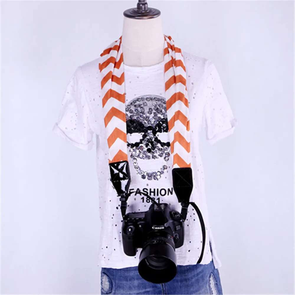 China top level custom Best Price Color Fabric Wholesale Buy Digital chevron shoulder strap DSLR and SLR shetu camera strap