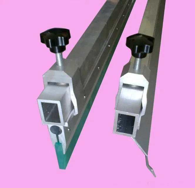 Скребок для трафаретной печати с алюминиевой ручкой