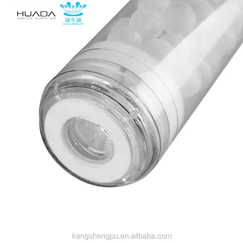 10-Inch Siliphos Balls MFF Water Cartridge Manual Reverse Osmosis Filter Household Hotel Use Plastic PP Under-Sink Filter