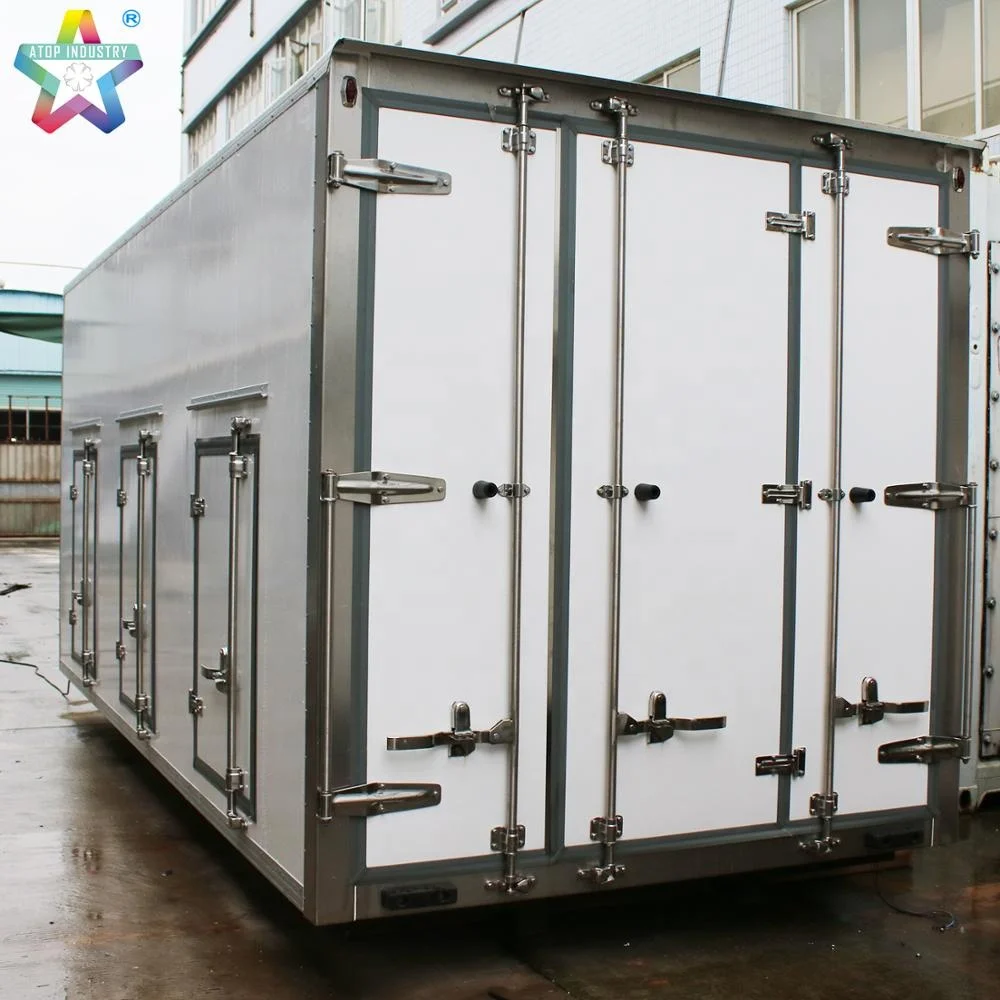 ColdKing -40C Kooltube eutectic truck refrigeration unit 5.1m length ice cream truck body