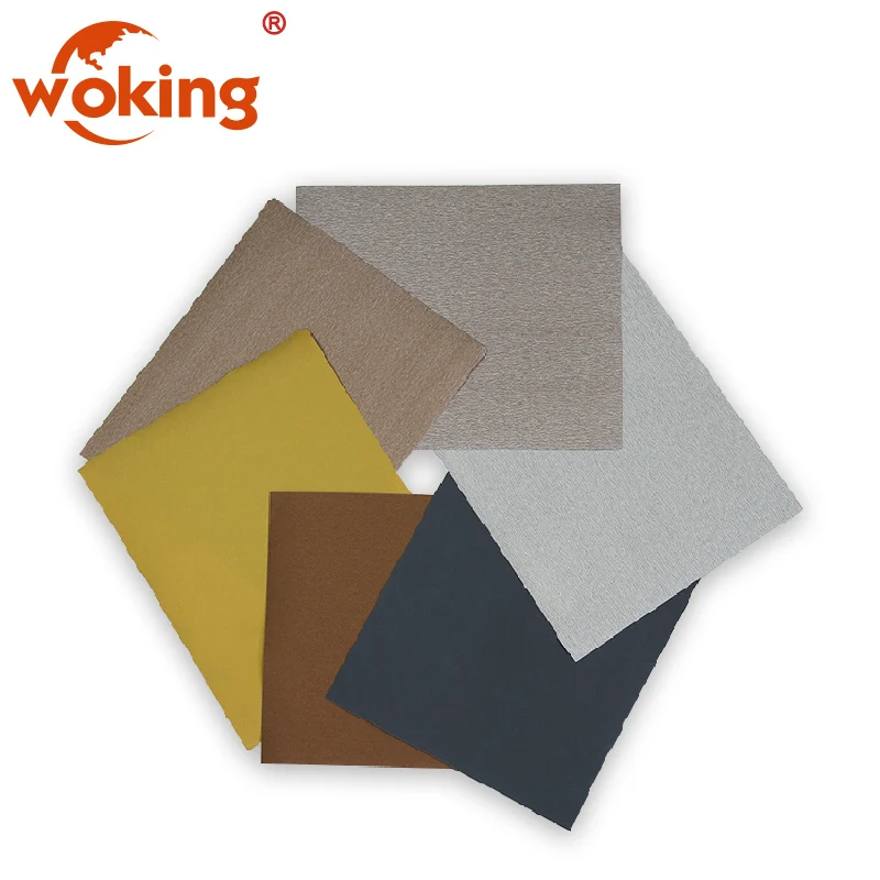 Dry Abrasive Sanding Paper Sheet for Wood Sanding
