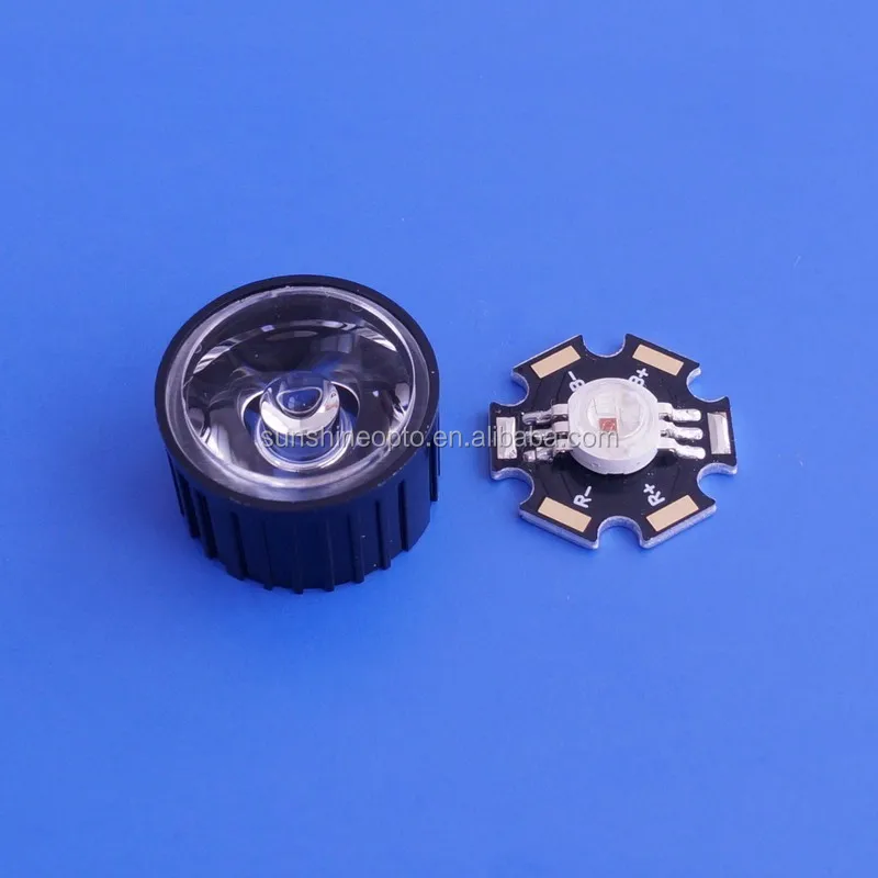 3w 1w rgb led high lumen 80-100lm with heatsink