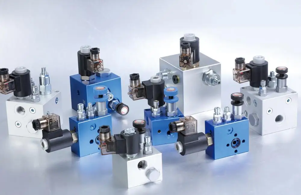 DHF10-231A Hydraulic fitting cartridge high pressure spool type Three way two position valve