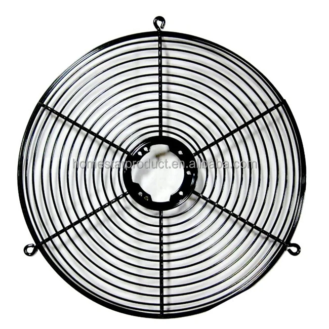 Industrial fan stainless steel high power powerful metal spiral fan guard