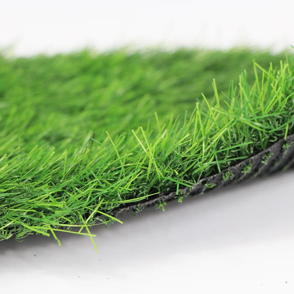 Customization pile height landscape artificial garden grass for flooring decoration