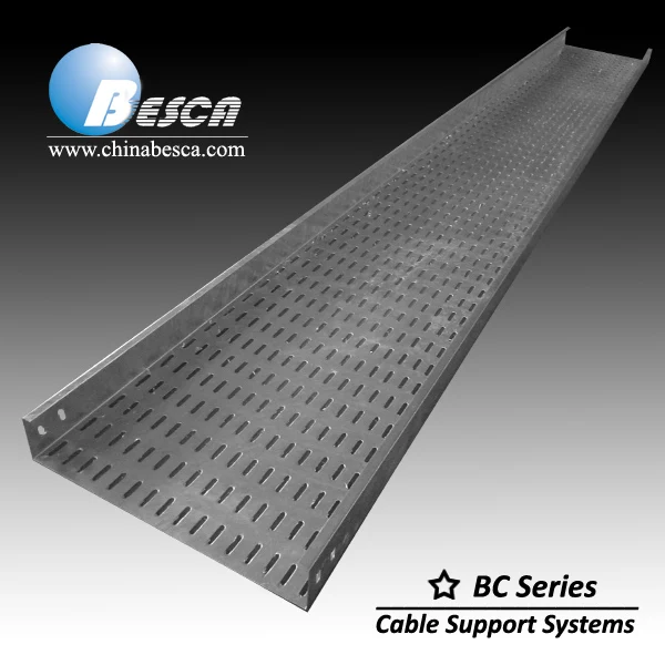 Qualified Manufacturer of Construction Cable Management System Metal Steel Perforated Cable Tray