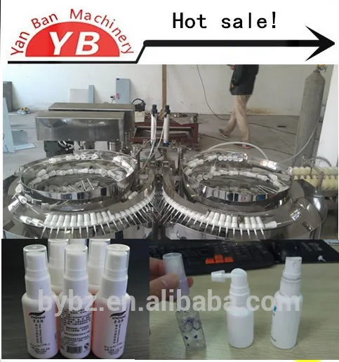 Hot Sale Small Volume Spray Liquid Filling and Capping Machine-YB-G150D