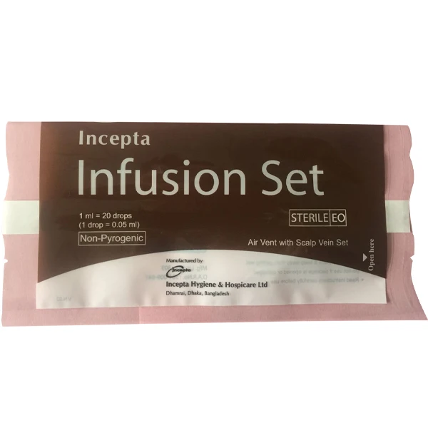  Инфузионный набор в полиэтиленовом пакете 25 шт. среднем 500 каждом