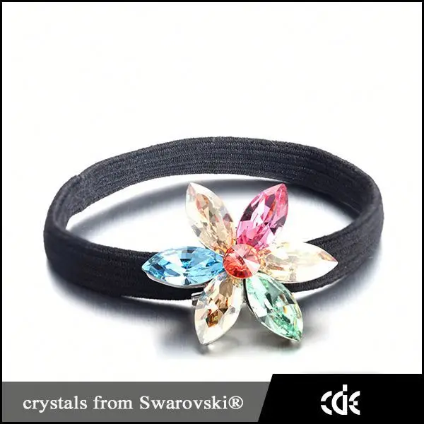 Кристаллы из кристаллов сваровски индийская свадьба аксессуары для волос цветок зажим для волос