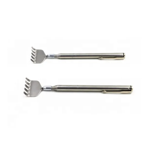 
China wholesale pen shape extendable back scratcher telescopic backscratcher with pen clip 