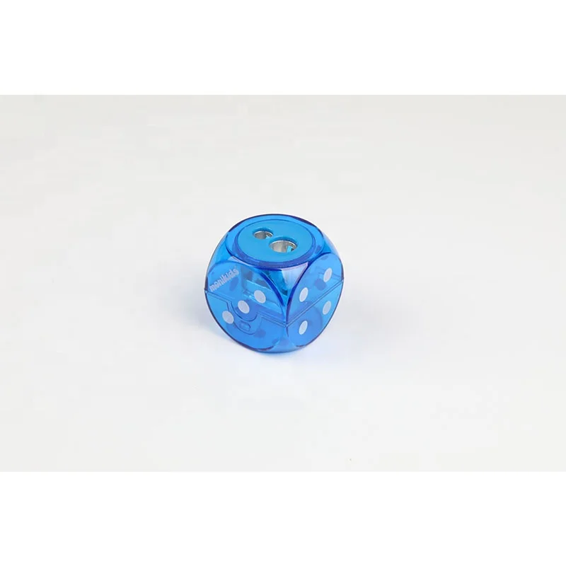 2019 sharpener pencil funny cubic dice shape beauty pencil sharpener