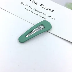 HC276 candy color acrylic hair clip classic BB clip