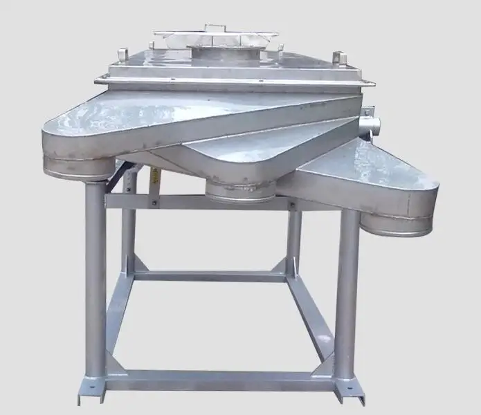 Stainless Steel Mesh Linear Vibrating Screen For Silica Sand