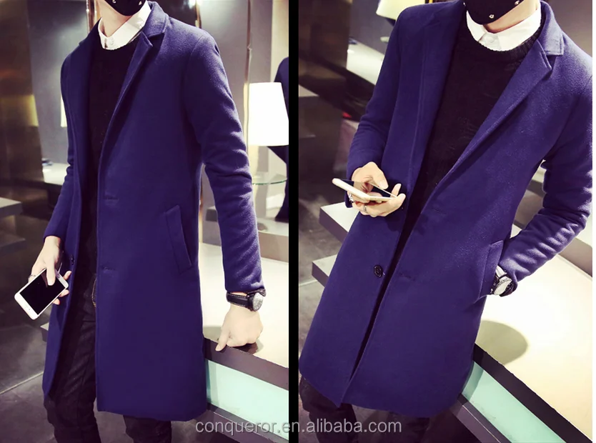 fashion wool winter coat, made to measure men coat BCS11