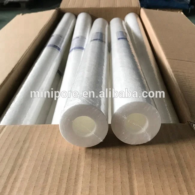 1 & 5 micron pp sediment filter cartridge For Waste Water Treatment Plant