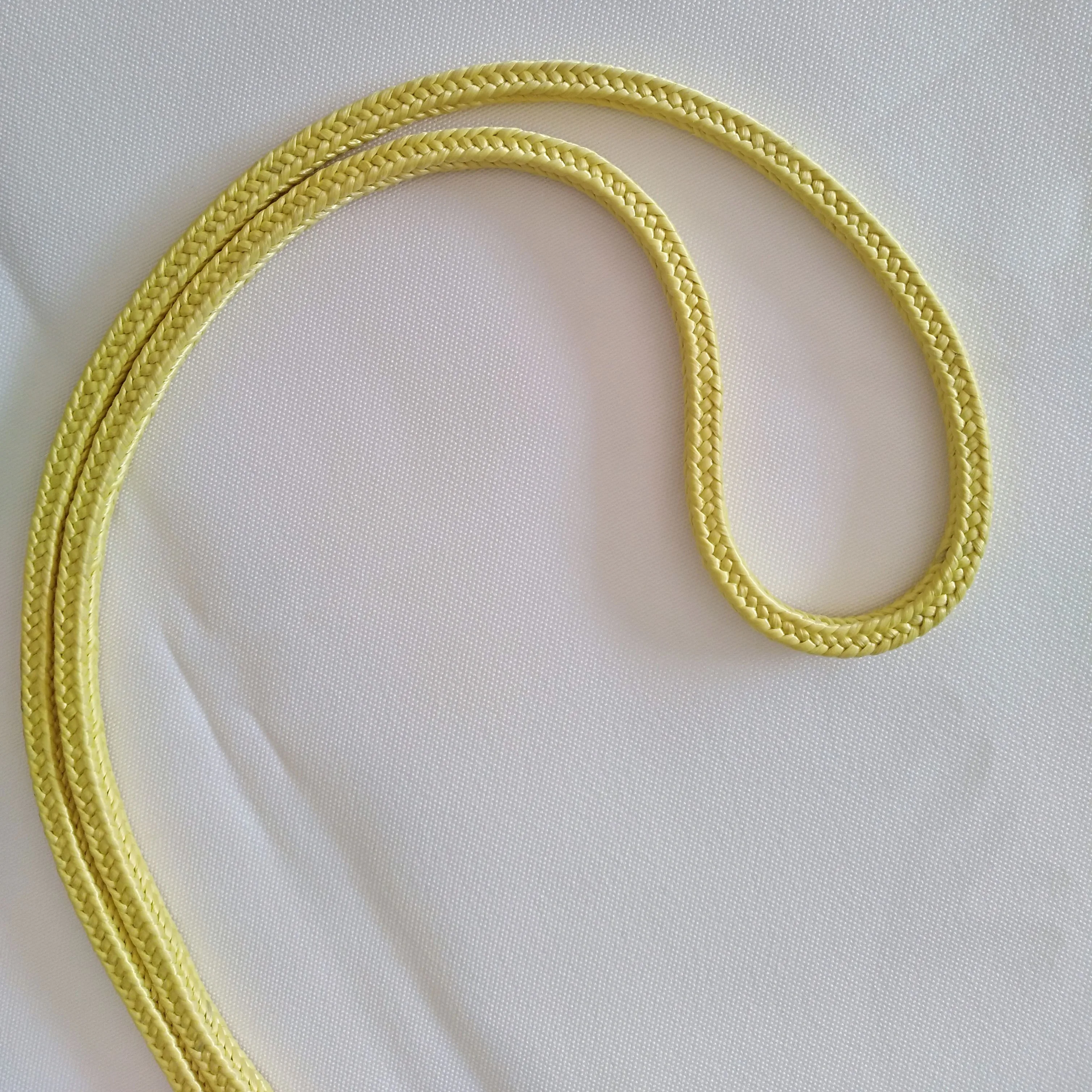 
480~500 degree centigrade heat resistant aramid rope and tape for glass tempering conveyor system 