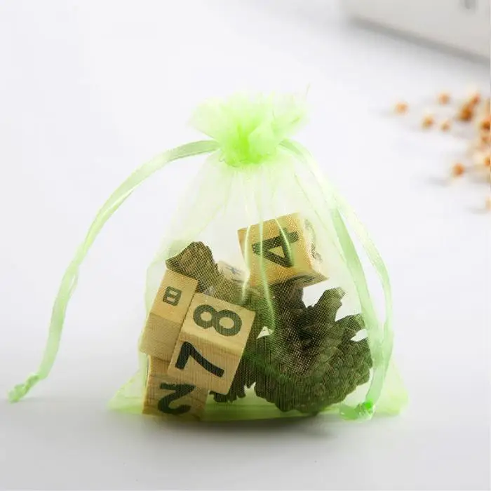 Jewelry Gift  packing organza drawstring bag