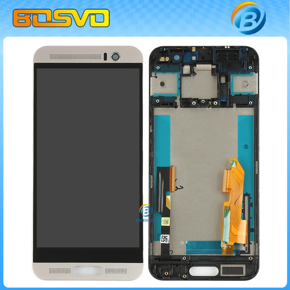 
Replacement Repair Parts Accessories Touch Screen Glass Panel for HTC ONE M9+ M9 Plus LCD Display with Frame Assembly 