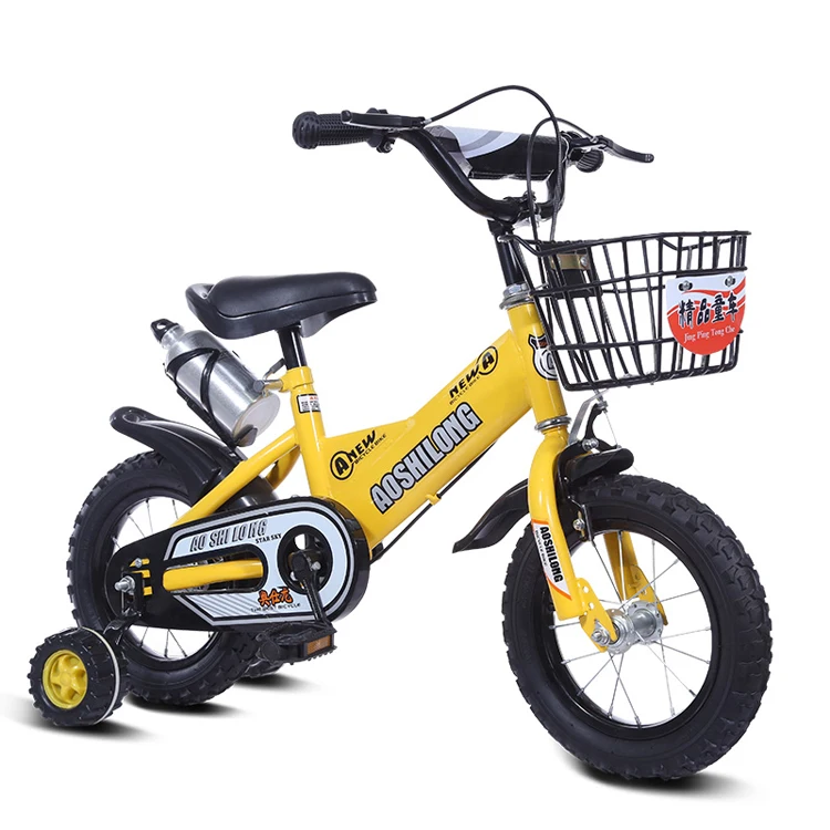 
12 inch beautiful bicycle for 4 year old photo/top quality steel frame children bick/Wholesale OEM four-wheel bicycle 