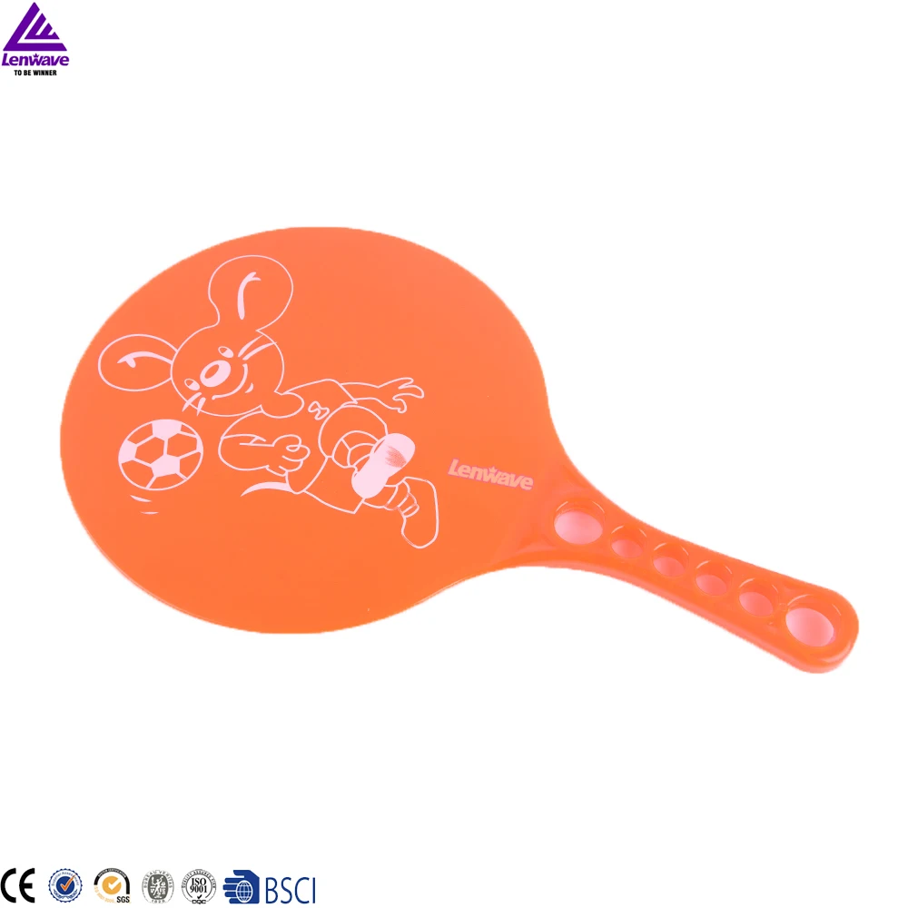 
Plastic beach racket set beach ball racket Lenwave hot sales beach tennis racket 