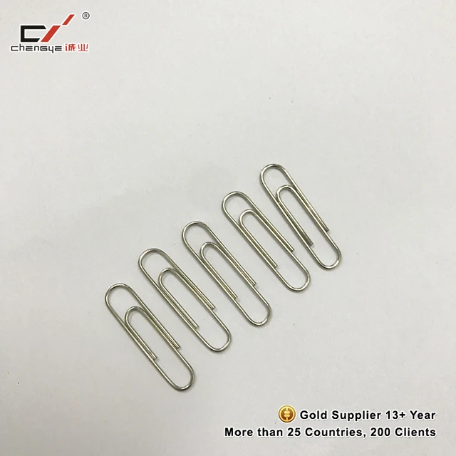round nickel  paper clips
