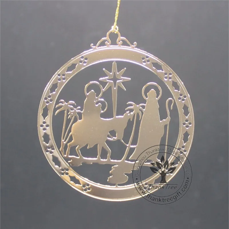 metal crafts rotatable angel Christmas ornament decoration items wholesale