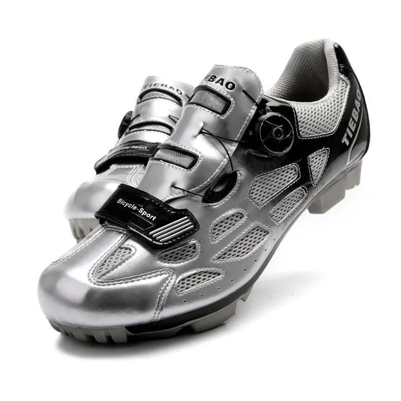 Breathable Mountain Spring Summer Sports Road Riding Lock Cycling Shoes for Men