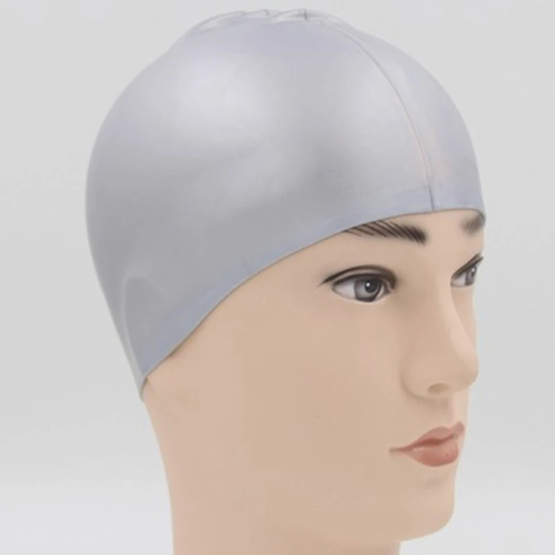 Factory Price Fashionable Silicone Waterproof Swim Cap