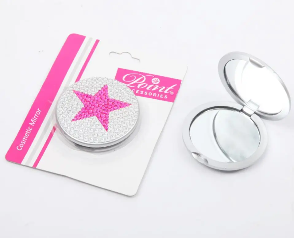 Professional NIngbo factory makeup mirror with diamond by Ningbo Wondew