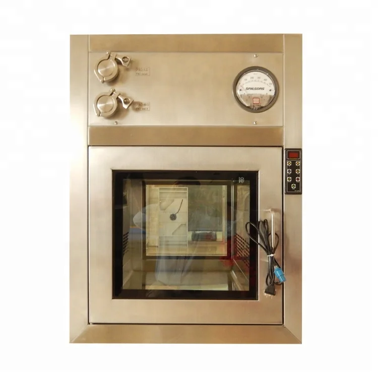 clean room cleanroom furniture with pass box