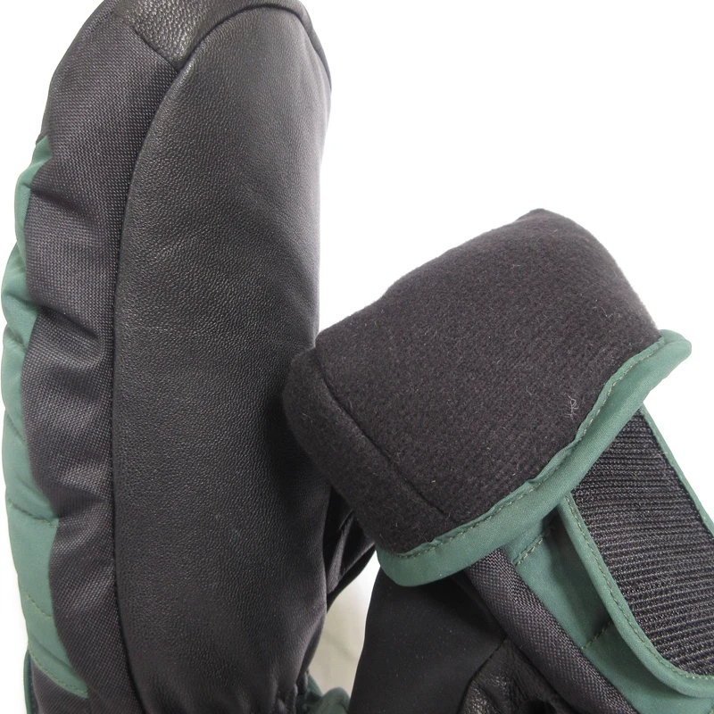 Мужские лыжные варежки из козьей кожи, варежки для сноуборда