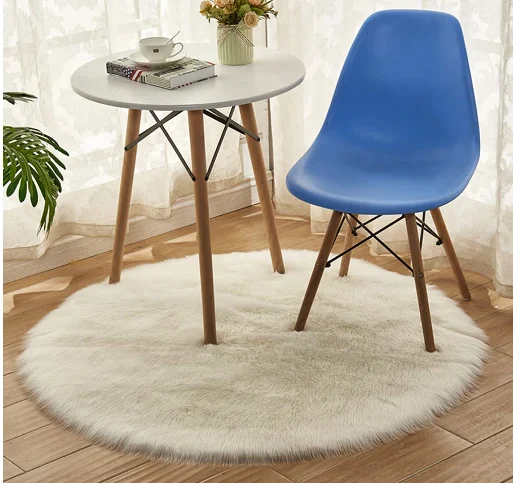 Wholesale cheap long hair teppich fell Faux fur rug